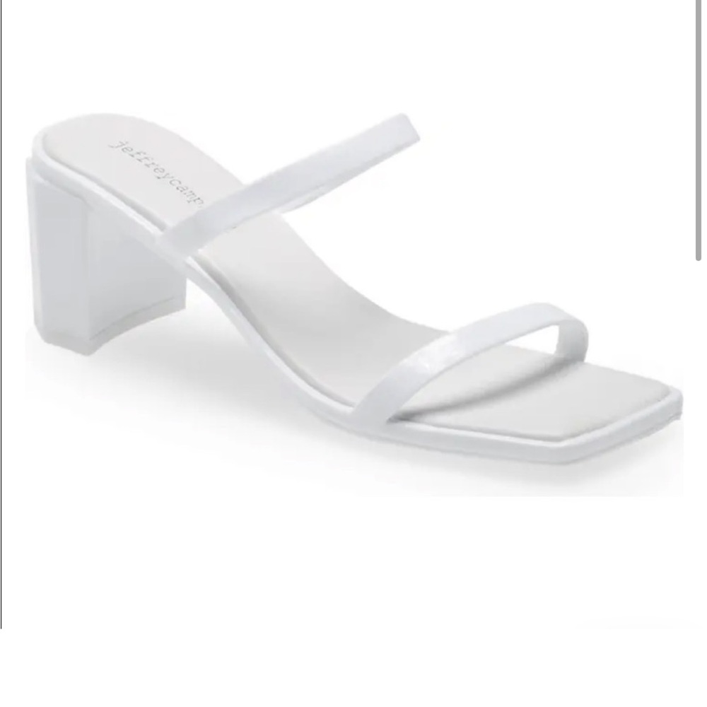 Jamm 3 jelly slide sandal In white